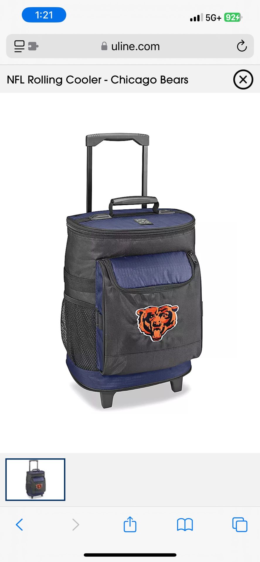 Bears Rolling Cooler