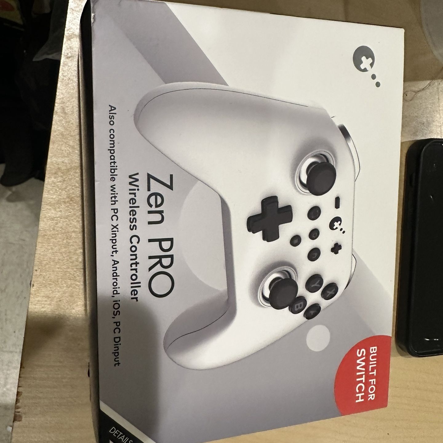 GuliKit ZEN PRO Wireless Gaming Controller for Nintendo Switch, PC Xinput, Android, iOS, PC Dinput, White