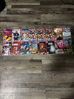 Cases of games Nintendo switch sell or trade