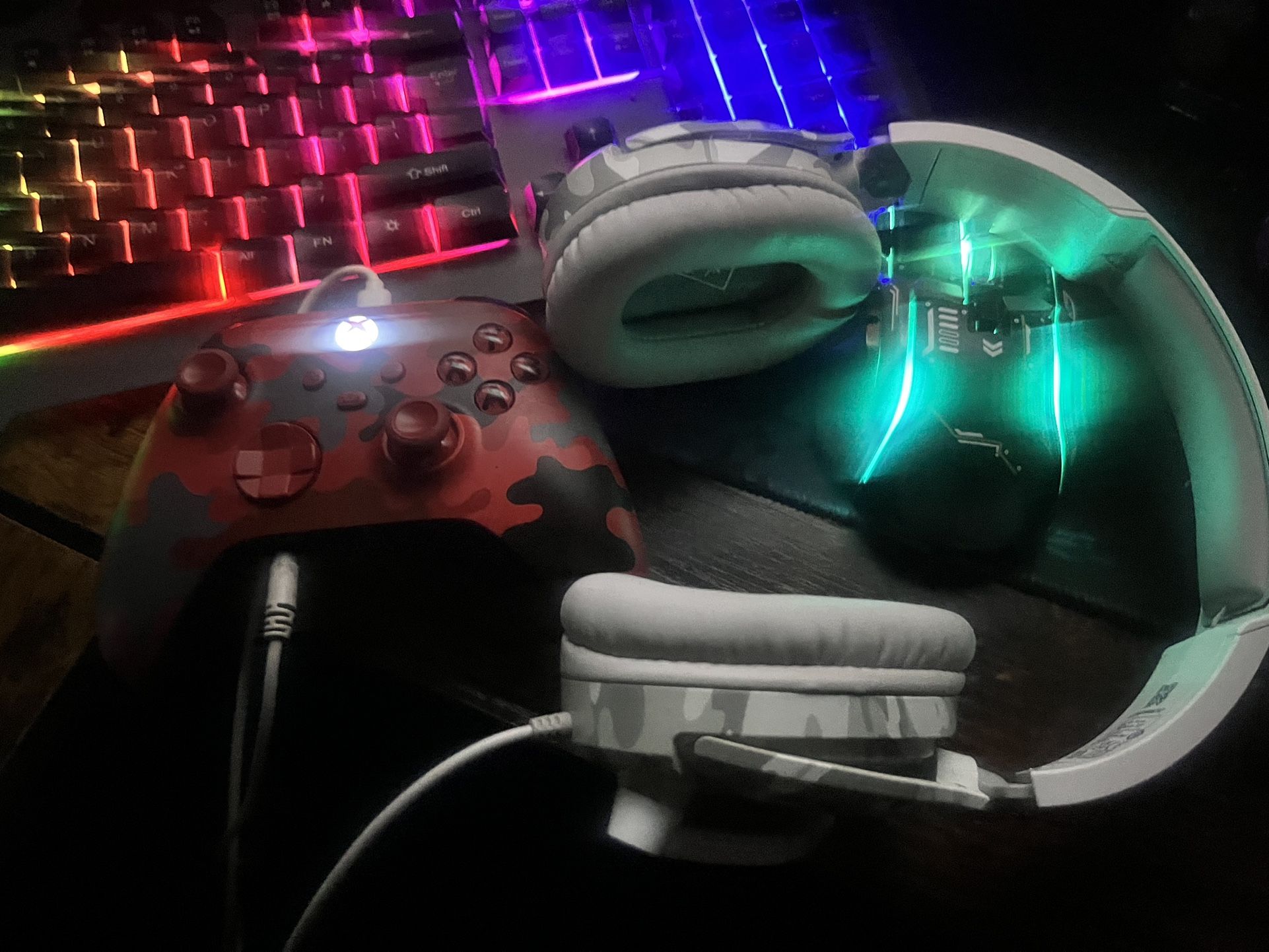 Controller and headset