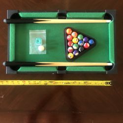 Miniature Pool Table 