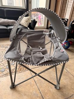 Bright Starts Pop N Chill travel booster seat