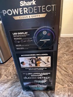 Shark vacuum power detect