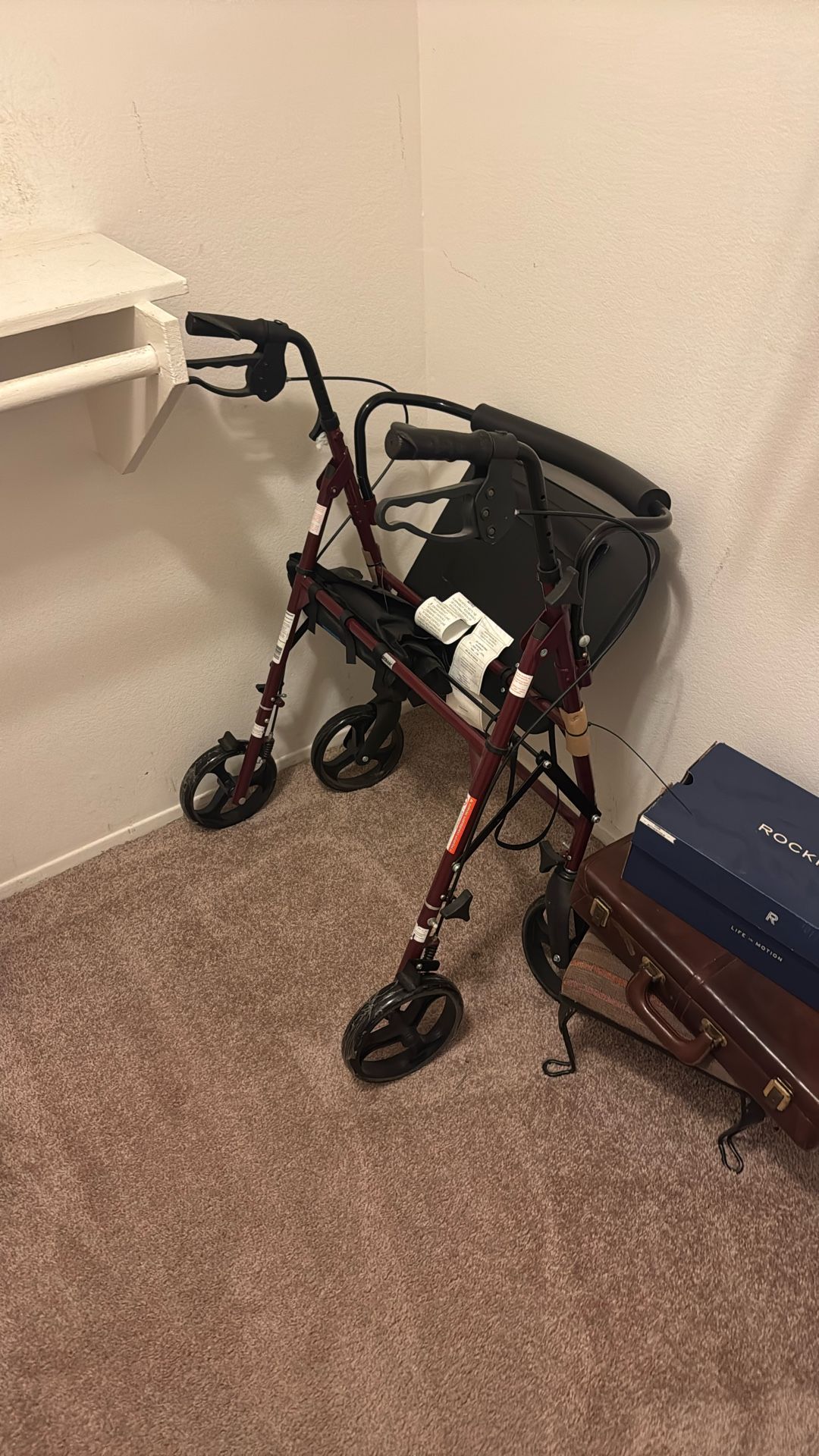 Wide Wheel Chair Walker