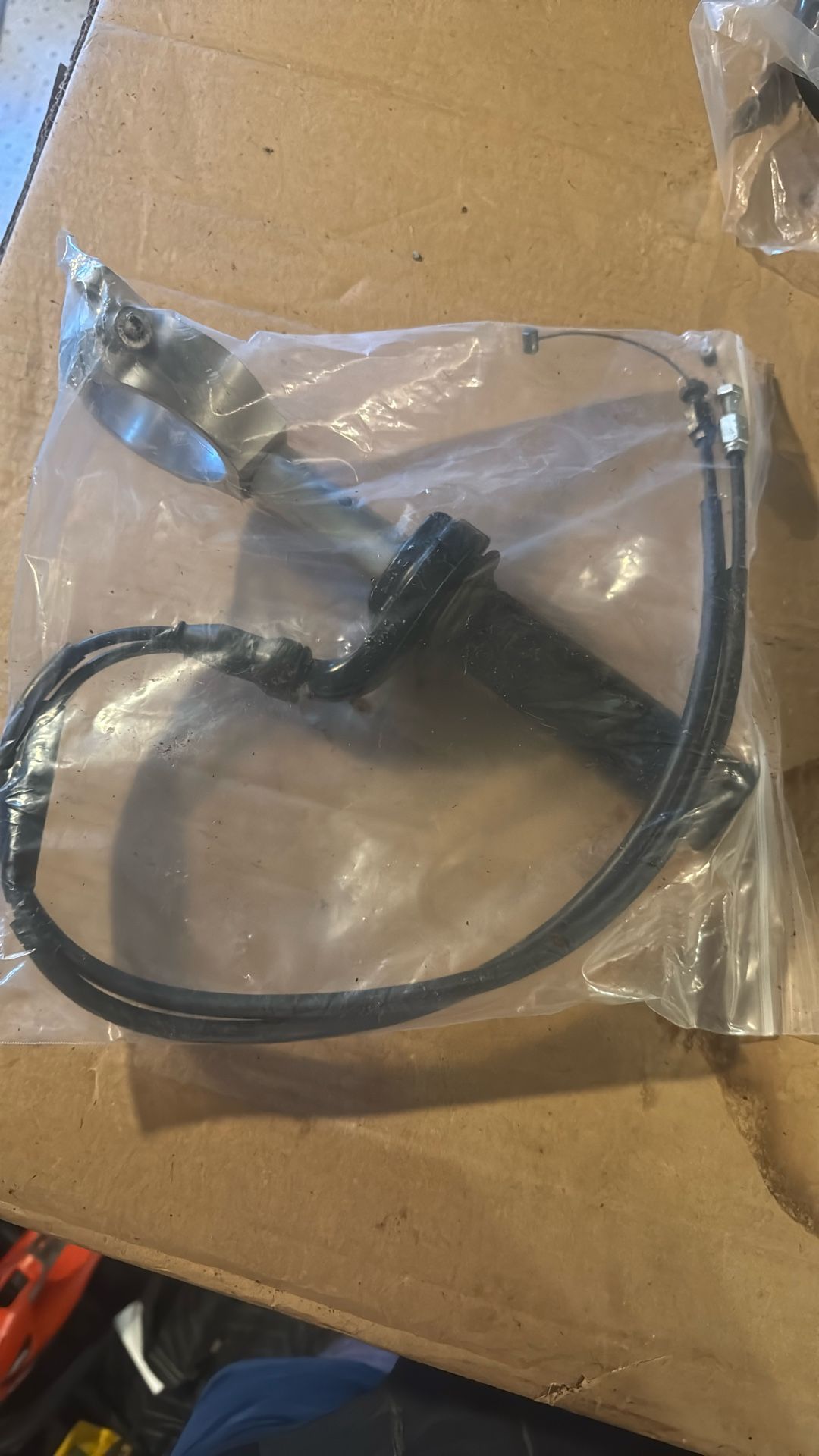 Kawasaki ZX6R Gas Handle Gas Pull Gas Grip 3XW1