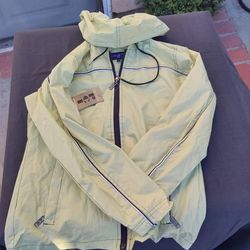 PCI Light Green Men's windbreaker jacket