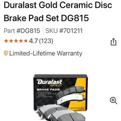 Front Brake Pads For 2008 Nissan Altima And Other Vehicles