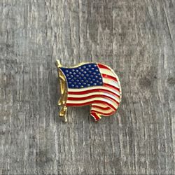 New American Flag Lapel Pin