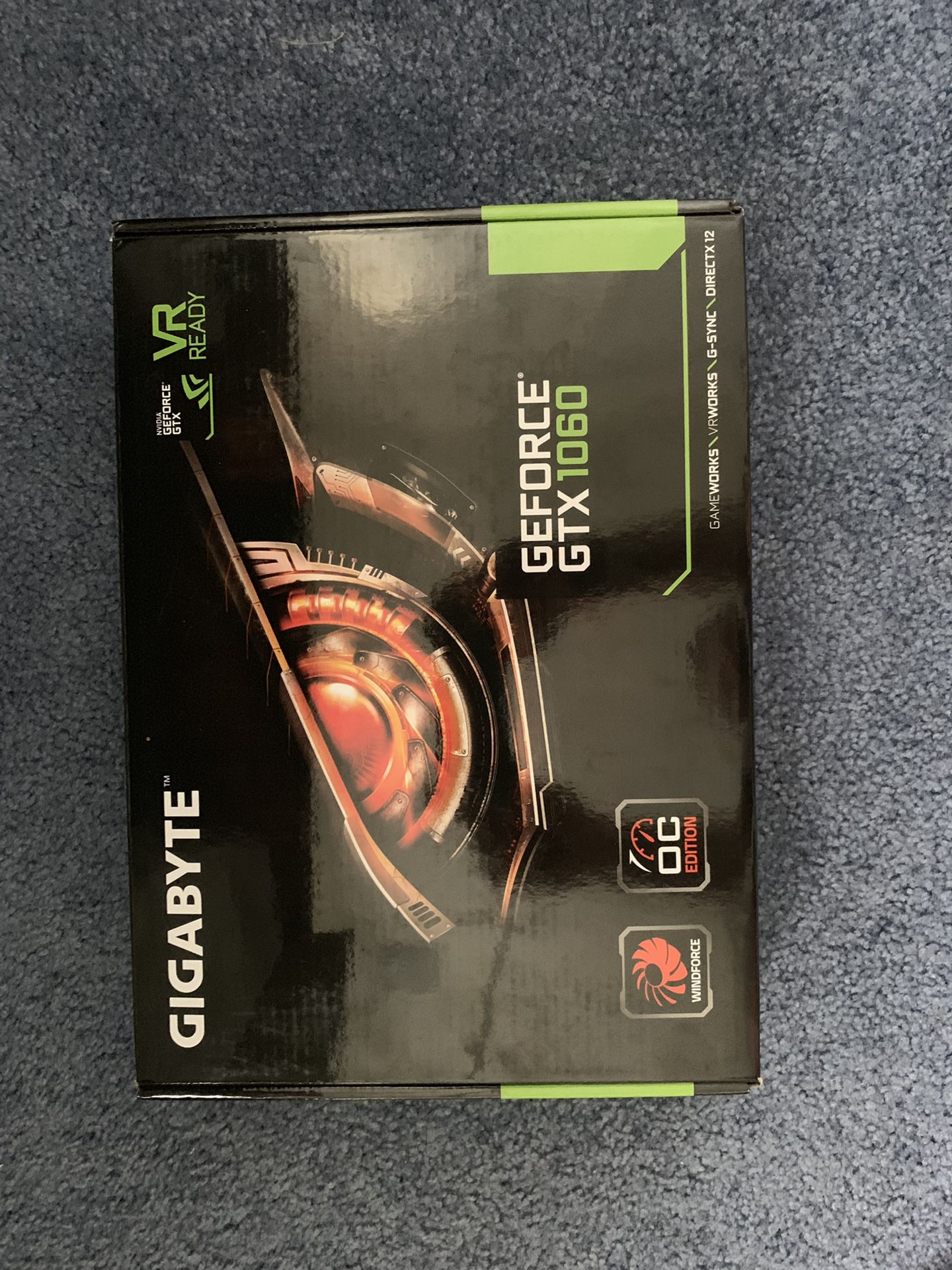 Gigabyte NVIDIA GeForce GTX 1060 6gb