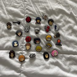 Naruto/AOT Charms For Crocs