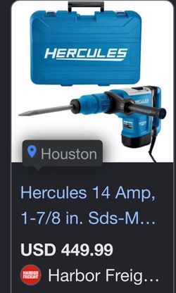 Hercules demolition hammer