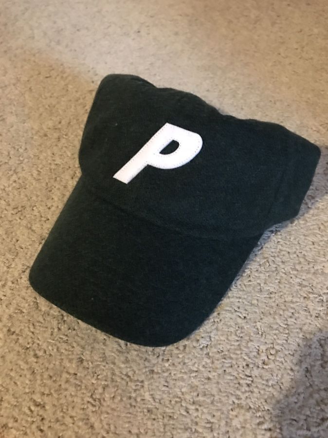 Palace Suede 6-Panel Hat Black