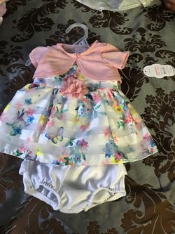 Dress for a girl new born