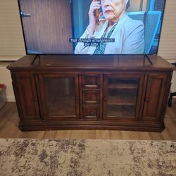 70 Inch Dark Wood Tv Stand 