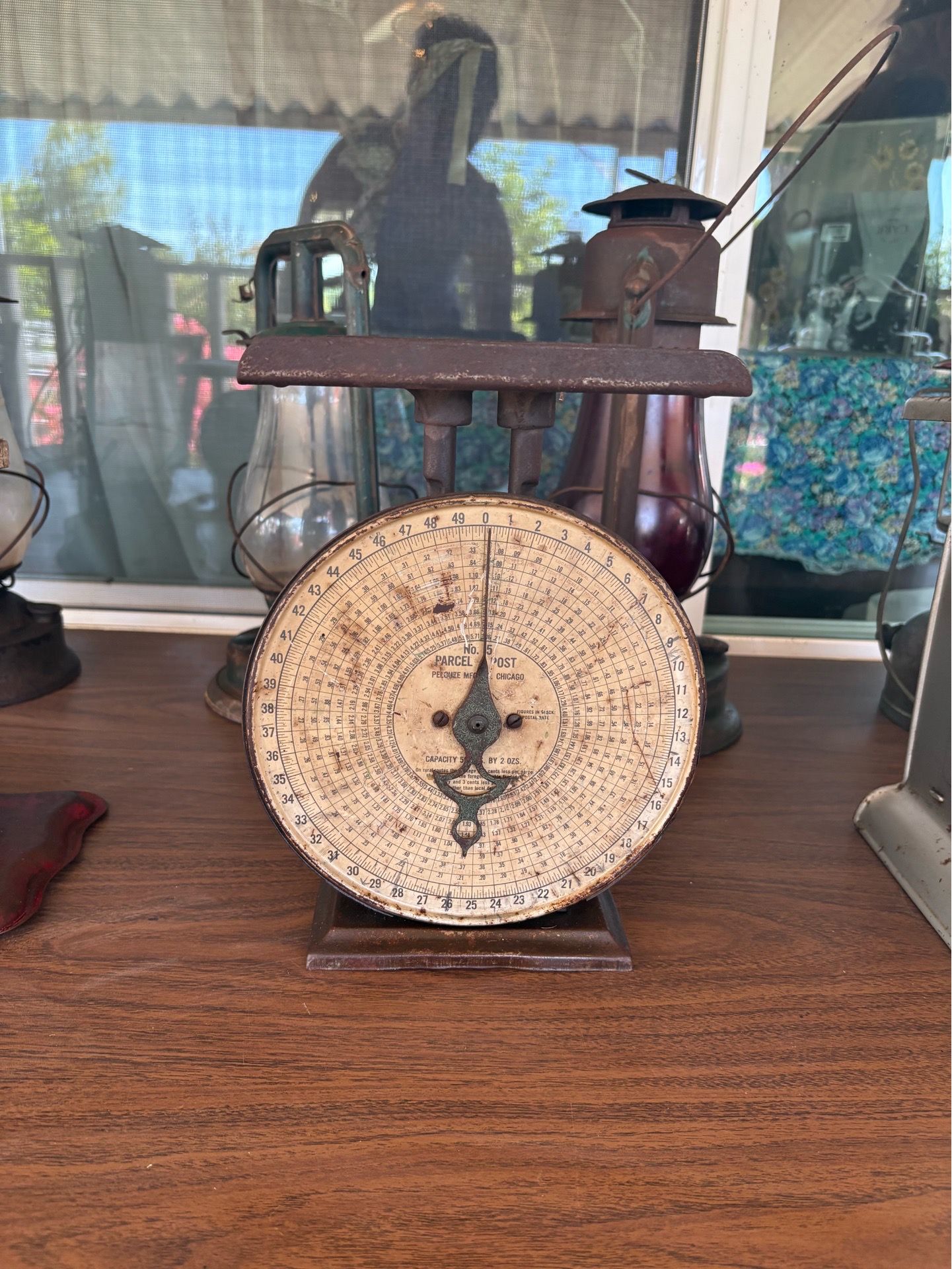 Postage scale weight antique