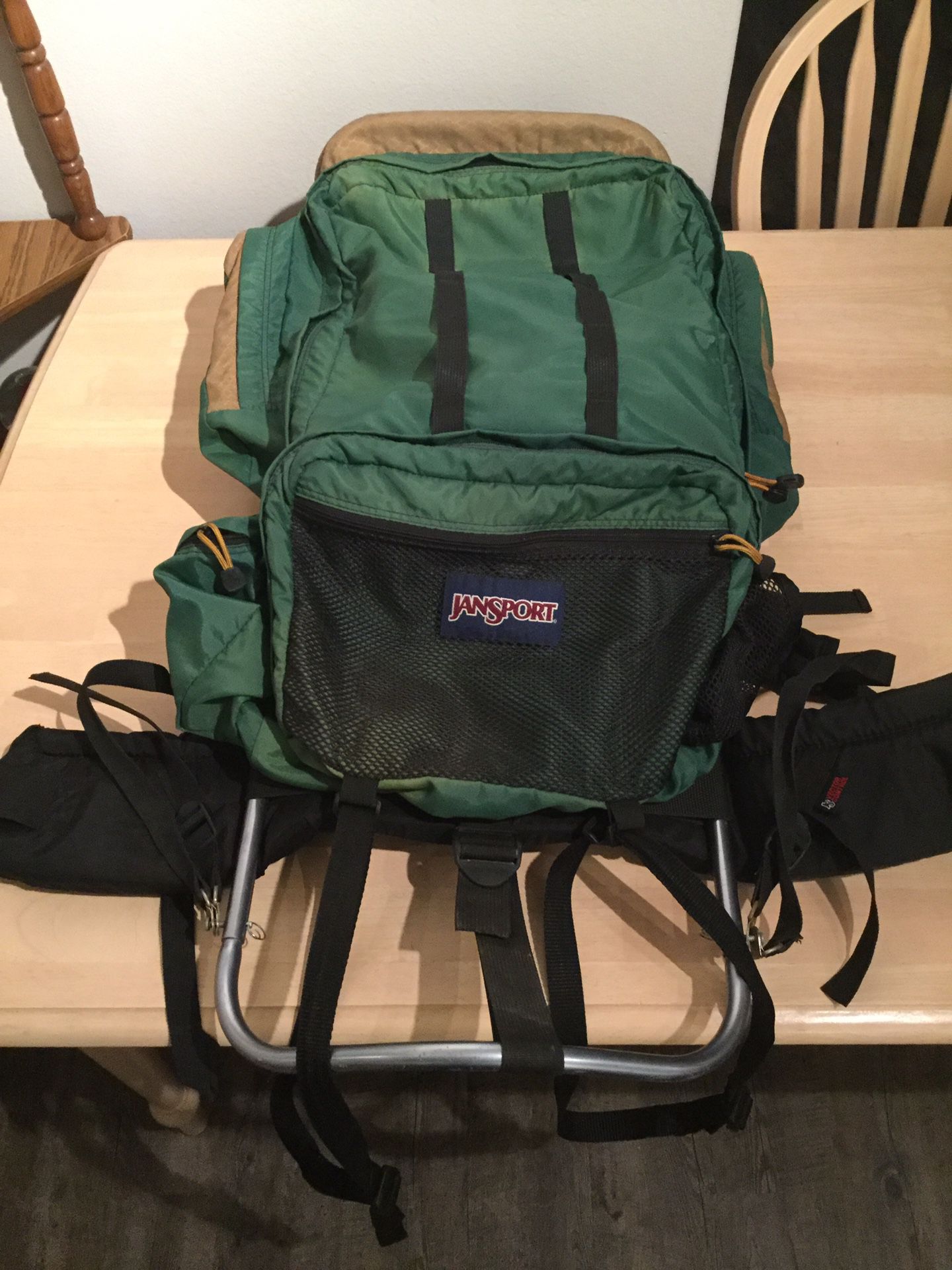 Old School Hiking Backpack