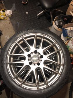 Moda 18” 4 set comes with tires