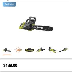 Ryobi Chainsaw