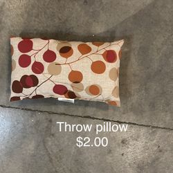 Fall Throw Pillow