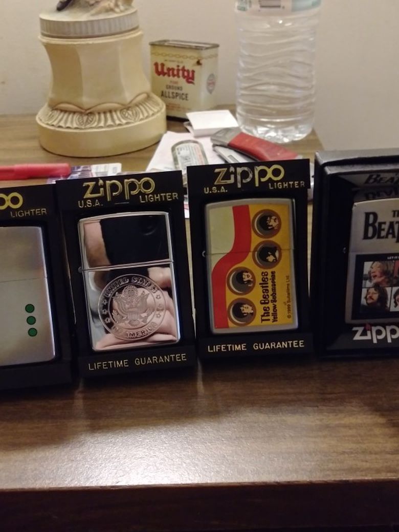 27 New Zippo Lighters Still In Box