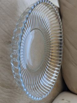 Glass Serving Plate