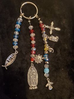 Angel de mi guardia keychain