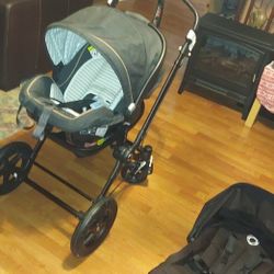 Bugaboo Cameleon 3 with toddler seat, nuna adapter, and a graco Snug 35 dlx $300