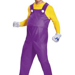 Men's XL Wario Halloween Costume