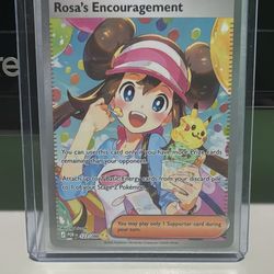 Rosa's Encouragement (SIR) - 123/088 : Perfect Order (Pokemon Card)
