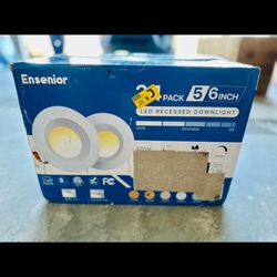 Brand New LED recessed lights - 24 pk