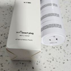 Smart plug 4 Count,  Mini Wifi Outlet Compatible with Alexa, Google Home, No Hub Required, Remote Control Your Home Appliances from Anywhere