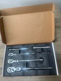 Flex head Ratchet Wrench Set