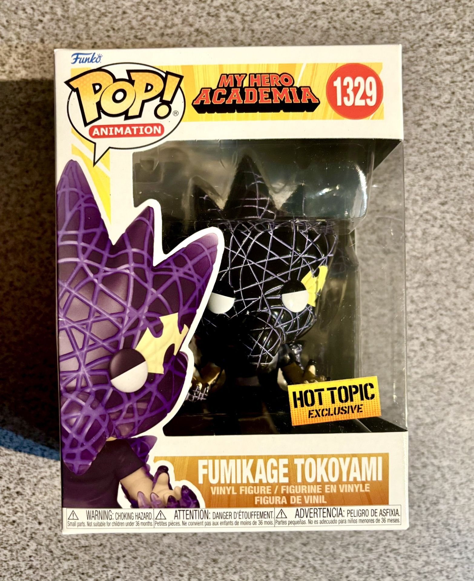 My Hero Academia - Fumikage Tokoyami Hot Topic Exclusive Sticker