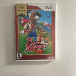 Sealed Mario Super Slugger , Wii