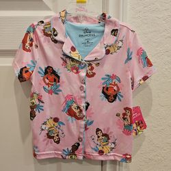 Girl's Disney 2-Piece Short Pajama Set size 4 NWT