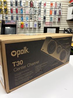 Polk Audio T30 100 Watt Home Theater Center Channel Speaker