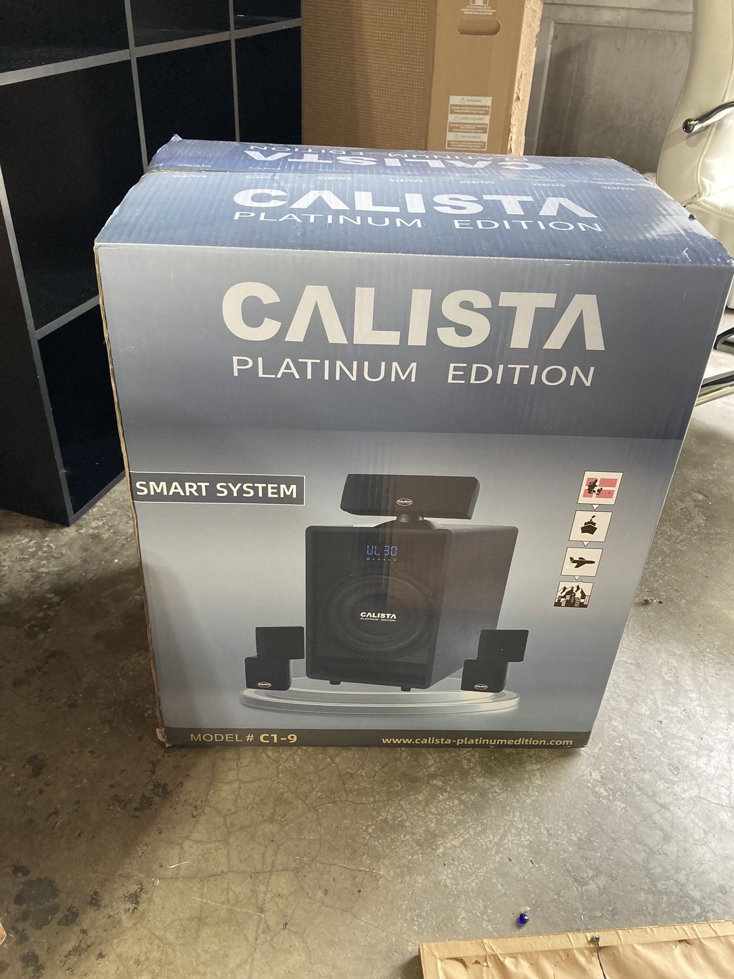 Calista Smart System Home Stereo 