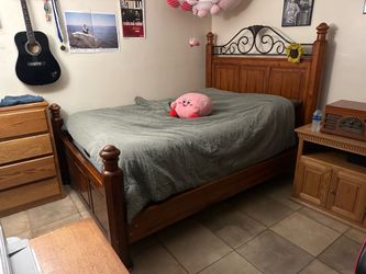 Real Wooden Bed frame