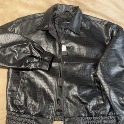 Black leather Jacket