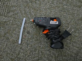 Look at description Hot Glue Gun with Glue Stick - $7