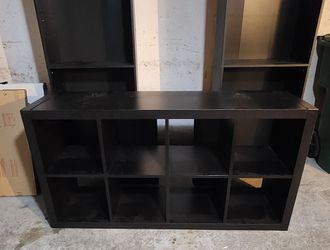 Shelves furniture, black match