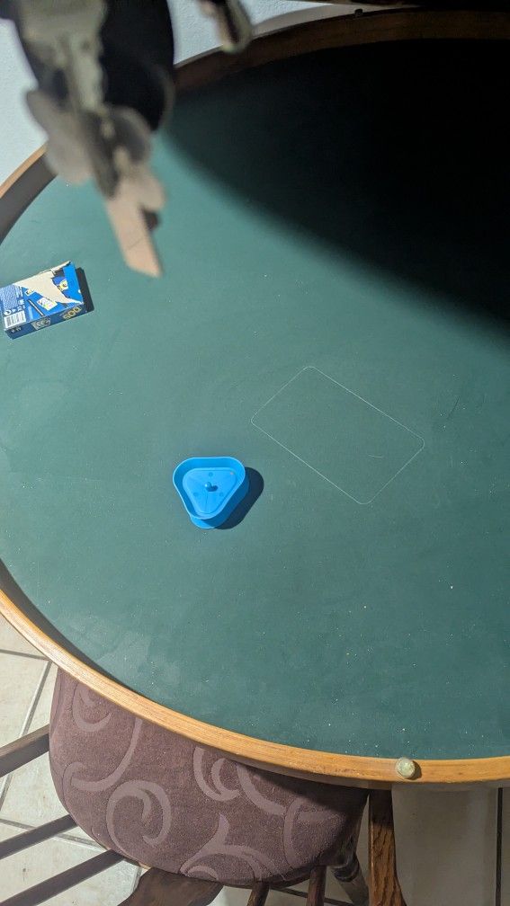 Table And Three Chairs And Bed Frame