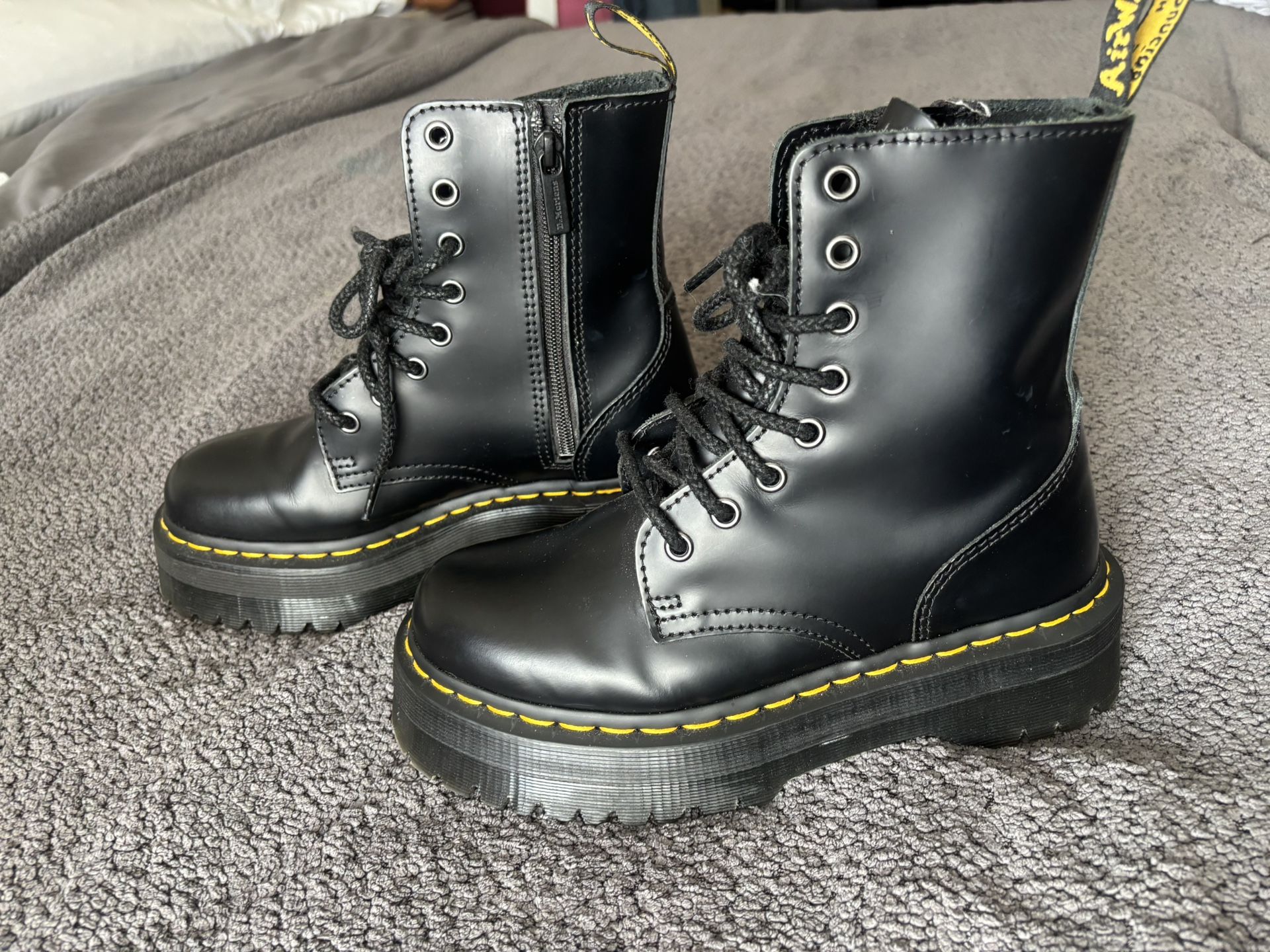 Doc Marten’s Jadon Leather Platforms