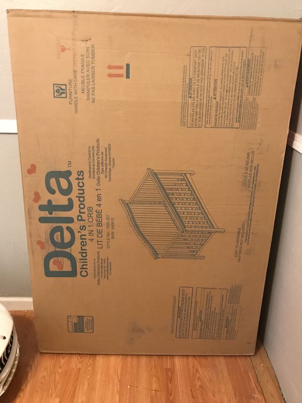 4 In 1 Crib Brand New In Box Never Opened For Sale In Stockton