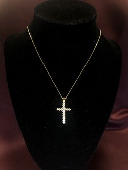 Sterling Silver Cross Necklace