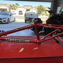 Redline Proline Expert BMX Race Frame – Red