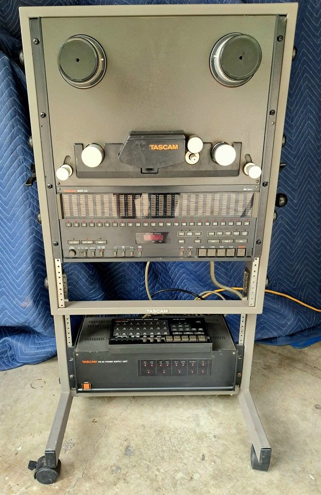 Tascam MSR-24 Analog Reel To Reel Tape Recorder