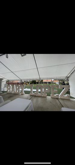 4ft & 3ft Marquee Letters