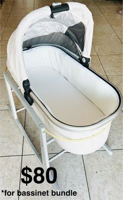 Uppa Baby Bassinet & Jolly Jumper Rocking Stand