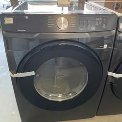 Samsung Front Load Gas Dryer In Black 